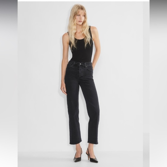 Aritzia Denim Forum The Arlo Hi-Rise Straight Jean - Picture 1 of 12